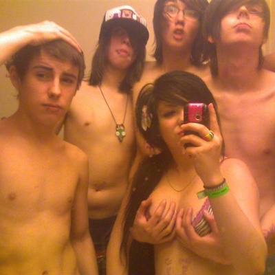 Emo Gangbang 118