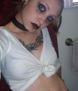 Goth Amateur Gf’s Slutty Self Pics