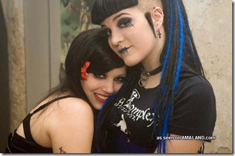 Kinky Goth Lesbians Wild Photos