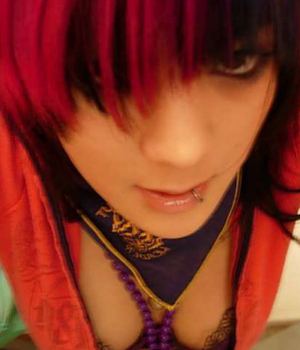 Slutty Emo Teen Joey Showing Off